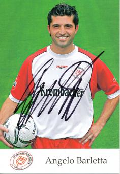 Angelo Barletta  2005/2006  Sportfreunde Siegen  Fußball Autogrammkarte original signiert 