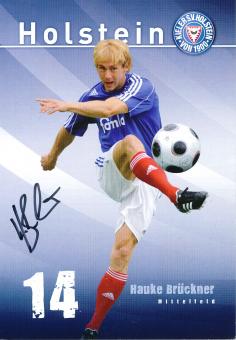 Hauke Brückner  2008/2009  Holstein Kiel  Fußball Autogrammkarte original signiert 