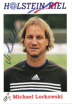 Michael Lorkowski  Holstein Kiel  Fußball Autogrammkarte original signiert 