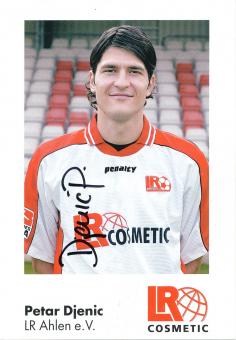 Petar Djenic  2003/2004  LR Ahlen  Fußball Autogrammkarte original signiert 
