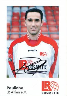 Paulinho   2003/2004  LR Ahlen  Fußball Autogrammkarte original signiert 