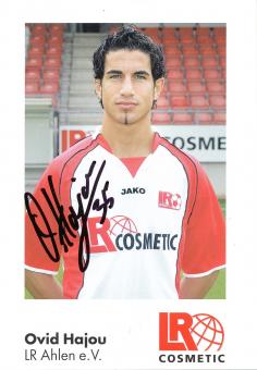 Ovid Hajou  2003/2004  LR Ahlen  Fußball Autogrammkarte original signiert 