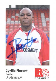 Cyrille Florent  2003/2004  LR Ahlen  Fußball Autogrammkarte original signiert 