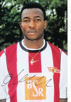Chibuike Okeke   FC Union Berlin  Fußball Autogrammkarte  original signiert 