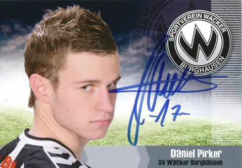 Daniel Pirker  2008/2009  SV Burghausen  Fußball Autogrammkarte  original signiert 