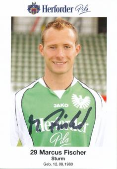 Marcus Fischer  2005/2006  Preußen Münster  Fußball Autogrammkarte  original signiert 