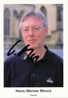 Hans Werner Moors   Preußen Münster  Fußball Autogrammkarte  original signiert 