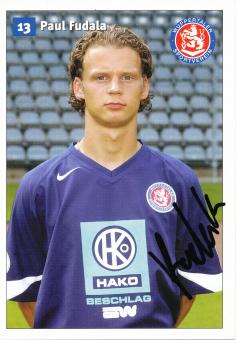 Paul Fudala  2005/2006  Wuppertaler SV  Fußball Autogrammkarte  original signiert 