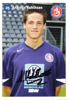 Andreas Kohlhaas  2005/2006  Wuppertaler SV  Fußball Autogrammkarte  original signiert 