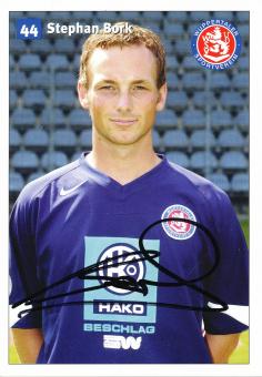 Stephan Bork  2005/2006  Wuppertaler SV  Fußball Autogrammkarte  original signiert 