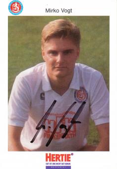 Mirko Vogt  1992/1993  Wuppertaler SV  Fußball Autogrammkarte  original signiert 