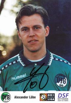 Alexander Löbe  1996/1997  VFB Lübeck  Fußball Autogrammkarte  original signiert 