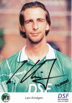 Lars Kindgen  1995/1996  VFB Lübeck  Fußball Autogrammkarte  original signiert 