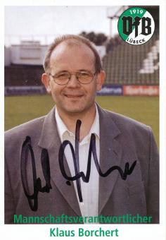 Klaus Borchert  2002/2003  VFB Lübeck  Fußball Autogrammkarte  original signiert 