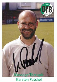 Karsten Peschel  2002/2003  VFB Lübeck  Fußball Autogrammkarte  original signiert 