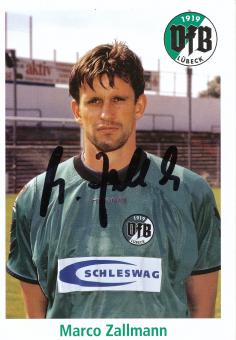 Marco Zallmann  2002/2003  VFB Lübeck  Fußball Autogrammkarte  original signiert 