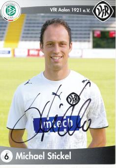 Michael Sickel  2006/2007  VFR Aalen  Fußball Autogrammkarte  original signiert 