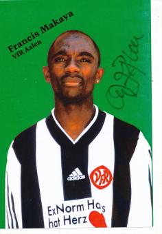 Francis Makaya  VFR Aalen  Fußball Autogrammkarte  original signiert 