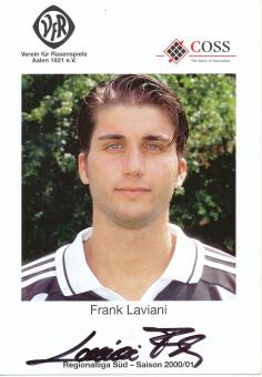 Frank Laviani  2000/2001  VFR Aalen  Fußball Autogrammkarte  original signiert 