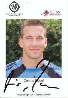 Dennis Rudel  2000/2001  VFR Aalen  Fußball Autogrammkarte  original signiert 