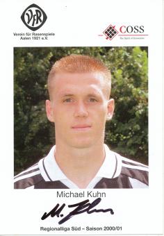 Michael Kuhn  2000/2001  VFR Aalen  Fußball Autogrammkarte  original signiert 