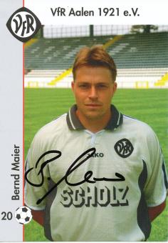 Bernd Maier  2004/2005  VFR Aalen  Fußball Autogrammkarte  original signiert 