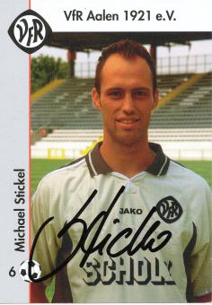 Michael Stickel  2004/2005  VFR Aalen  Fußball Autogrammkarte  original signiert 