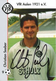 Christian Seeber  2004/2005  VFR Aalen  Fußball Autogrammkarte  original signiert 