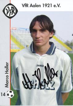 Matco Haller  2004/2005  VFR Aalen  Fußball Autogrammkarte  original signiert 
