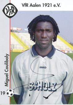 Miguel Coulibaly  2004/2005  VFR Aalen  Fußball Autogrammkarte  original signiert 