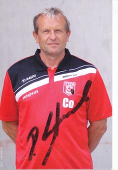 Dieter Strozniak  2012  Halescher FC  Fußball Autogrammkarte  original signiert 