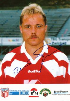 Bernd Tipold  1995/1996   FSV Zwickau  Fußball Autogrammkarte  original signiert 
