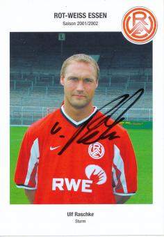 Ulf Raschke  2001/2002  Rot Weiss Essen Fußball Autogrammkarte  original signiert 