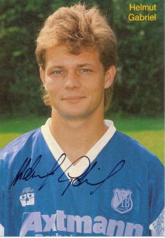 Helmut Gabriel  1993/1994  VFB Leipzig  Fußball Autogrammkarte  original signiert 