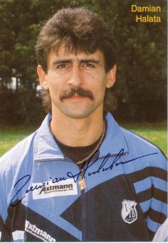 Damian Halata  1993/1994  VFB Leipzig  Fußball Autogrammkarte  original signiert 