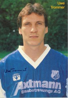 Uwe Trommer  1993/1994  VFB Leipzig  Fußball Autogrammkarte  original signiert 