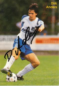 Dirk Anders  VFB Leipzig  Fußball Autogrammkarte  original signiert 