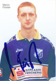 Marco Förster  1996/1997  VFB Leipzig  Fußball Autogrammkarte  original signiert 