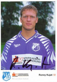 Ronny Kujat   VFB Leipzig  Fußball Autogrammkarte  original signiert 