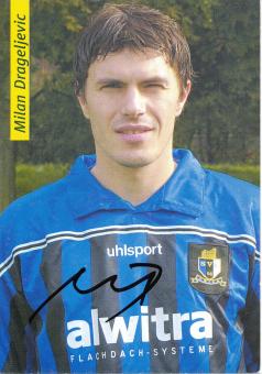 Milan Drageljevic  2002/2003  SV Eintracht Trier  Fußball Autogrammkarte  original signiert 