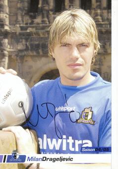 Milan Drageljevic  2004/2005  SV Eintracht Trier  Fußball Autogrammkarte  original signiert 