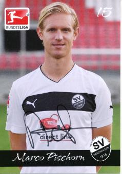 Marco Pischorn  2012/2013  SV Sandhausen  Fußball Autogrammkarte  original signiert 