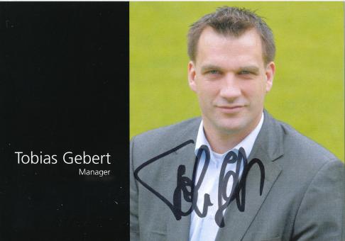Tobias Gebert  2009/2010  SV Sandhausen  Fußball Autogrammkarte  original signiert 