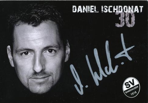 Daniel Ischdonat  2010/2011  SV Sandhausen  Fußball Autogrammkarte  original signiert 