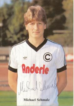 Michael Schmalz  1983/1984  SC Charlottenburg  Fußball Autogrammkarte  original signiert 