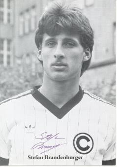 Stefan Brandenburger  1982/1983  SC Charlottenburg  Fußball Autogrammkarte  original signiert 