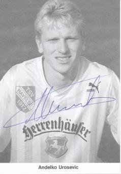 Andelko Urosevic  1990/1991  TSV Havelse  Fußball Autogrammkarte  original signiert 