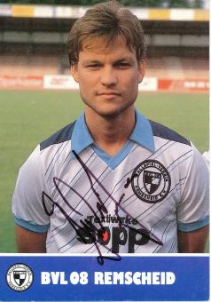Hermann Wulfmeier  1986/1987  BVL 08 Remscheid  Fußball Autogrammkarte  original signiert 