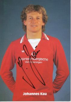 Johannes Kau  Fußball Autogrammkarte  original signiert 