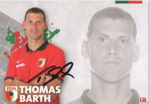 Thomas Barth  2014/2015  FC Augsburg  Fußball Autogrammkarte  original signiert 